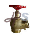 brass landing hose fire valve with 30 degree outlet L102